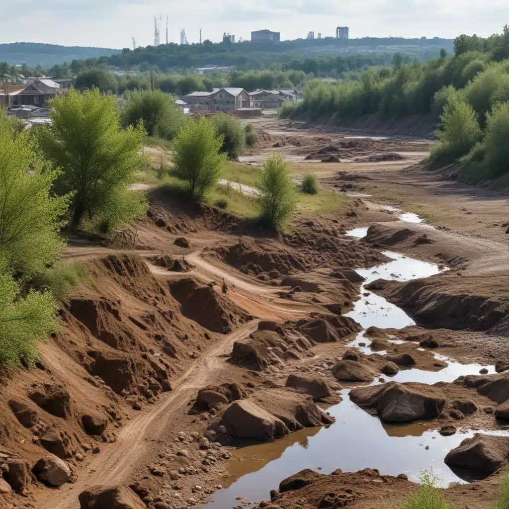 Nature-Based Mining Brownfield Regeneration in Urban Areas